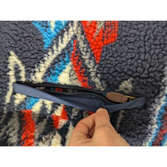 Chimayo Ariat Fleece Jacket Mens Size XXL Sherpa Full Zip‎ Aztec Western Cowboy - Picture 5 of 12